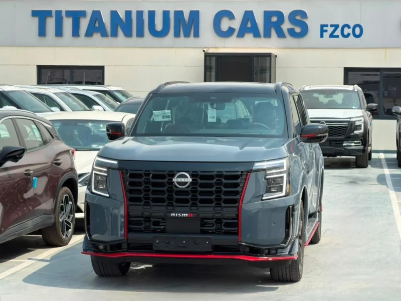 2026 Nissan Patrol NISMO 3.5L Twin Turbo 6 Cylinders Petrol Engine Grey Red SUV GCCC Specs