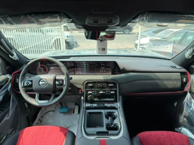 2026 Nissan Patrol NISMO 3.5L Twin Turbo 6 Cylinders Petrol Engine Grey Red SUV GCCC Specs