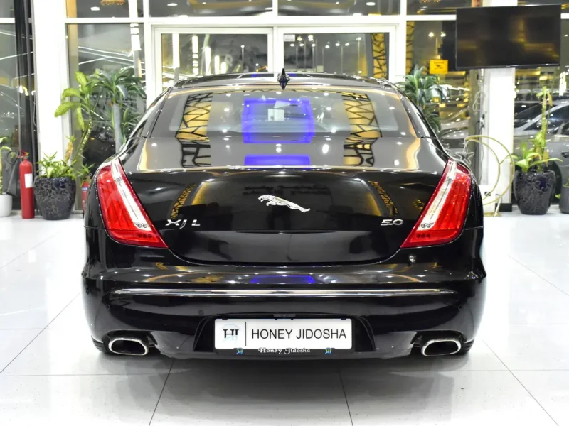 2013 Jaguar XJ Premium Luxury (Lwb) 5.0 Litres 8 Cylinders Petrol Engine Black Tan Sedan GCC
