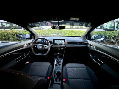 2025 MG MG3 Comfort 1.5 Litres 4 Cylinders Petrol Engine White Black Hatchback GCC Specs