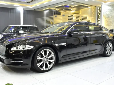 2013 Jaguar XJ Premium Luxury (Lwb) 5.0 Litres 8 Cylinders Petrol Engine Black Tan Sedan GCC