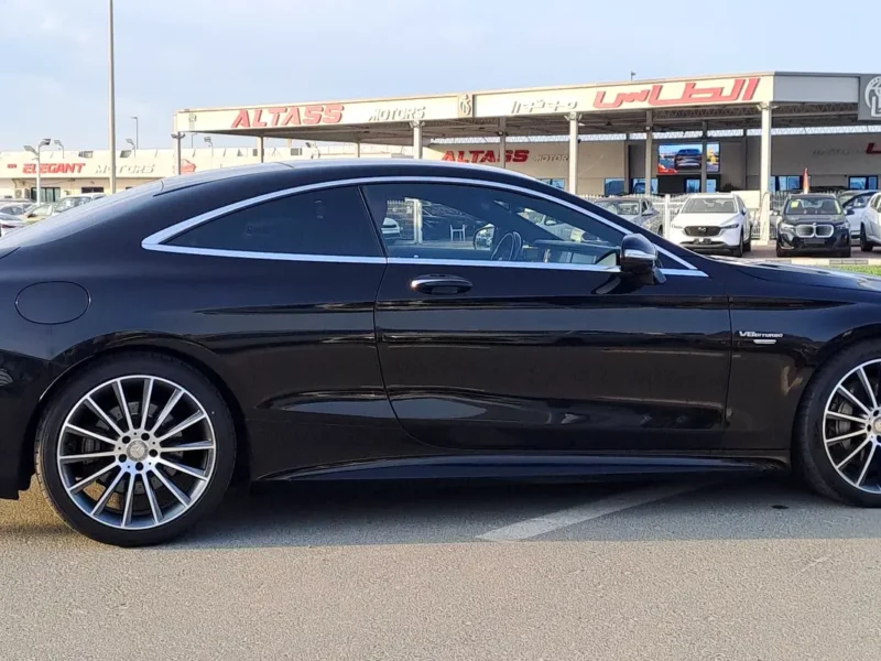 2015 Mercedes-Benz S-Class S 550 8 Cylinders Petrol Engine Black Red Coupe Mint Condition Clean Title