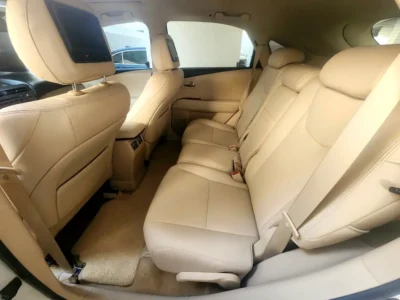 2011 Lexus RX-Series RX 350 Platinum 3.5 Litres V6 Petrol Engine White Beige SUV GCC Specs