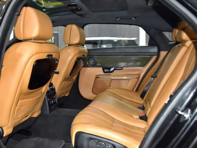 2013 Jaguar XJ Premium Luxury (Lwb) 5.0 Litres 8 Cylinders Petrol Engine Black Tan Sedan GCC