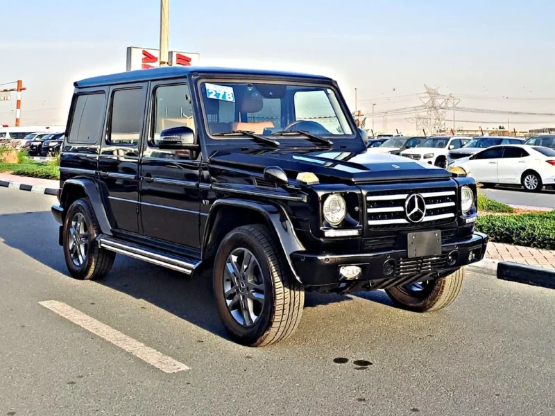 2014 Mercedes-Benz G-Class G 550 8 Cylinders Petrol Engine Black Brown Wagon Excellent Condition
