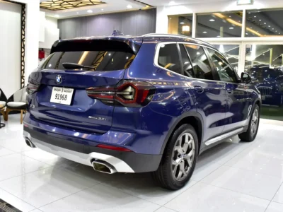 2024 BMW X3 sDrive30i 4 Cylinders Petrol Engine Blue Tan Crossover American Specs