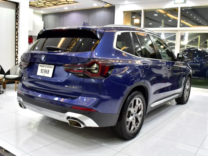2024 BMW X3 sDrive30i 4 Cylinders Petrol Engine Blue Tan Crossover American Specs
