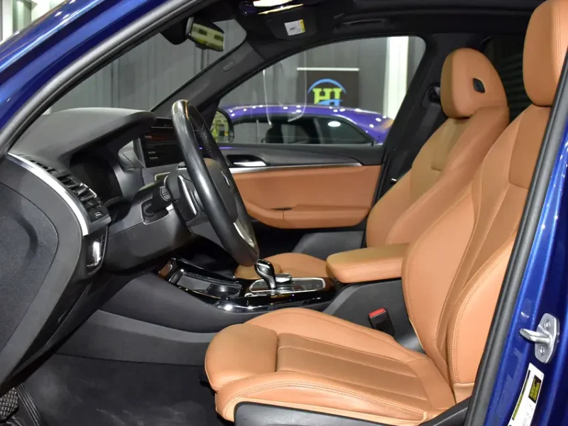 2024 BMW X3 sDrive30i 4 Cylinders Petrol Engine Blue Tan Crossover American Specs