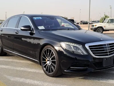 2014 Mercedes-Benz S-Class S 550 AMG 8 Cylinders Petrol Engine Black Sedan Japanese Specs