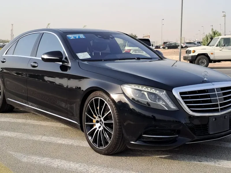 2014 Mercedes-Benz S-Class S 550 AMG 8 Cylinders Petrol Engine Black Sedan Japanese Specs