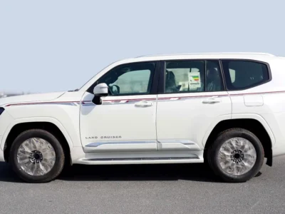 2026 Toyota Land Cruiser GXR 3.5 Litres Twin-Turbo V6 Petrol Engine White Black SUV GCC Specs
