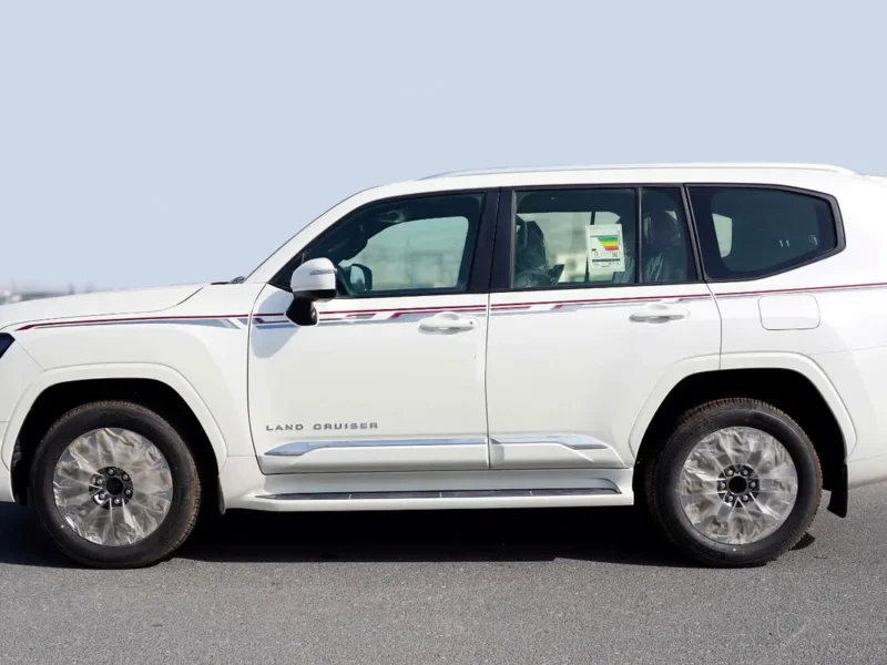 2026 Toyota Land Cruiser GXR 3.5 Litres Twin-Turbo V6 Petrol Engine White Black SUV GCC Specs