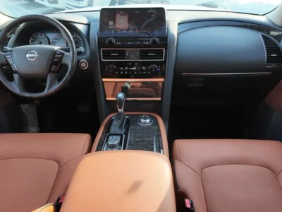 2024 Nissan Patrol LE T2 5.6 Litres V8 Petrol Engine Black Tan SUV Japanese Specs Automatic