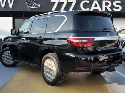 2024 Nissan Patrol LE T2 5.6 Litres V8 Petrol Engine Black Tan SUV Japanese Specs Automatic