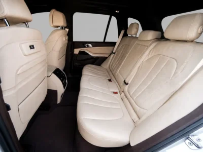 2019 BMW X5 xDrive40i M Sport 6 Cylinders Petrol Engine White Beige SUV GCC Specs Automatic