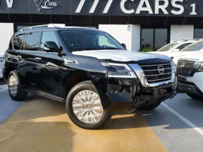 2024 Nissan Patrol LE T2 5.6 Litres V8 Petrol Engine Black Tan SUV Japanese Specs Automatic