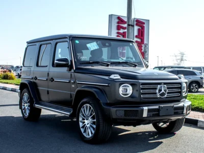 2021 Mercedes-Benz G-Class G 550 8 Cylinders Petrol Engine Black SUV Japanese Specs Automatic