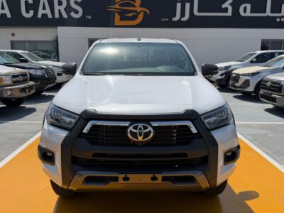 2026 Toyota Hilux Adventure 4.0 Litres V6 Petrol Engine White Black Pickup Truck GCC Specs