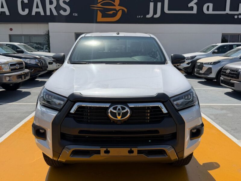 2026 Toyota Hilux Adventure 4.0 Litres V6 Petrol Engine White Black Pickup Truck GCC Specs
