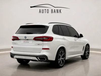 2019 BMW X5 xDrive40i M Sport 6 Cylinders Petrol Engine White Beige SUV GCC Specs Automatic