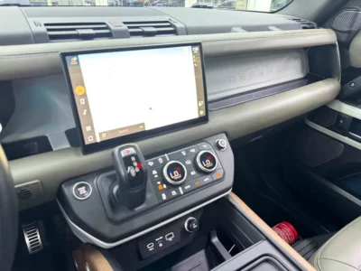 2022 Land Rover Defender 90 X-Dynamic HSE P400 3.0L Inline-6 Turbocharged Engine Black Grey SUV
