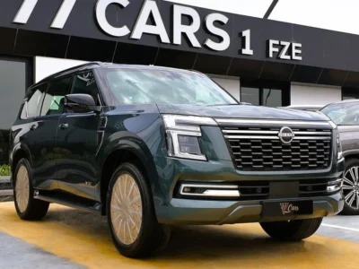 2026 Nissan Patrol LE Platinum City 3.5L Twin-Turbo V6 Petrol Engine Green Tan SUV GCC Specs