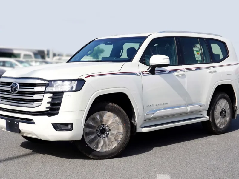 2026 Toyota Land Cruiser GXR 3.5 Litres Twin-Turbo V6 Petrol Engine White Black SUV GCC Specs