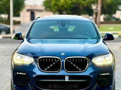 2021 BMW X4 xDrive30i M Sport 2.0L turbocharged 4-cylinder Petrol Engine Blue Red SUV GCC Specs