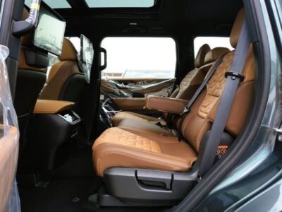 2026 Nissan Patrol LE Platinum City 3.5L Twin-Turbo V6 Petrol Engine Green Tan SUV GCC Specs