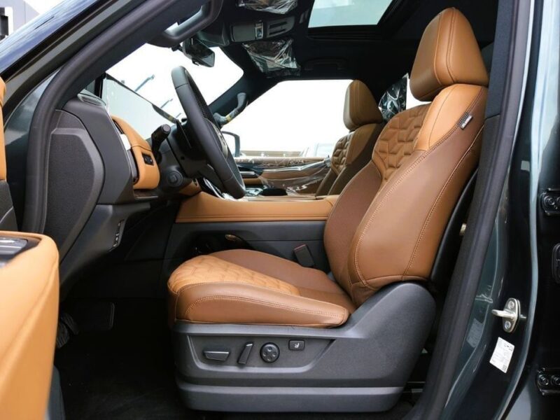 2026 Nissan Patrol LE Platinum City 3.5L Twin-Turbo V6 Petrol Engine Green Tan SUV GCC Specs