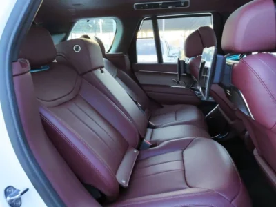 2026 Range Rover Autobiography P530 4.4 Litres 8 Cylinders Petrol Engine White Burgundy SUV