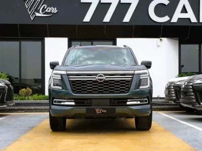 2026 Nissan Patrol LE Platinum City 3.5L Twin-Turbo V6 Petrol Engine Green Tan SUV GCC Specs