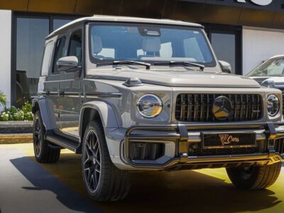 2026 Mercedes-Benz G 63 AMG Double Night Package 4.0L V8 Biturbo Nardo Grey White SUV