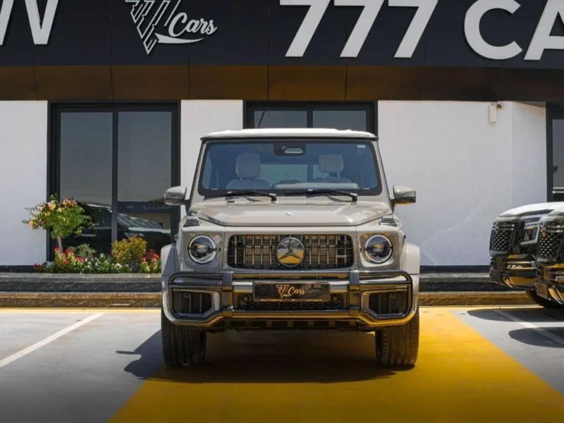 2026 Mercedes-Benz G 63 AMG Double Night Package 4.0L V8 Biturbo Nardo Grey White SUV