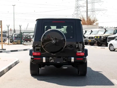 2019 Mercedes-Benz G-Class G 500 8 Cylinders Petrol Engine Black SUV Japanese Specs Automatic