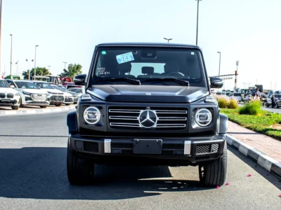 2021 Mercedes-Benz G-Class G 550 8 Cylinders Petrol Engine Black SUV Japanese Specs Automatic