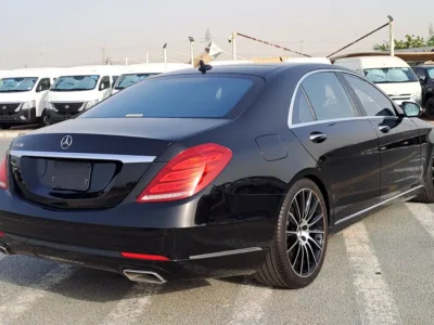 2014 Mercedes-Benz S-Class S 550 AMG 8 Cylinders Petrol Engine Black Sedan Japanese Specs