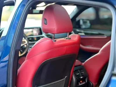 2021 BMW X4 xDrive30i M Sport 2.0L turbocharged 4-cylinder Petrol Engine Blue Red SUV GCC Specs