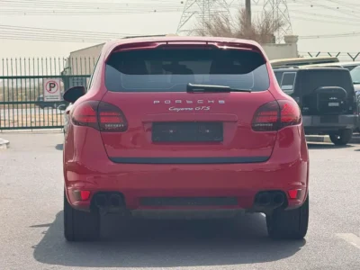 2013 Porsche Cayenne GTS 4.8 Litres V8 Petrol Engine Red Black SUV GCC Specs Automatic