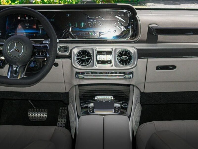 2026 Mercedes-Benz G 63 AMG Double Night Package 4.0L V8 Biturbo Nardo Grey White SUV