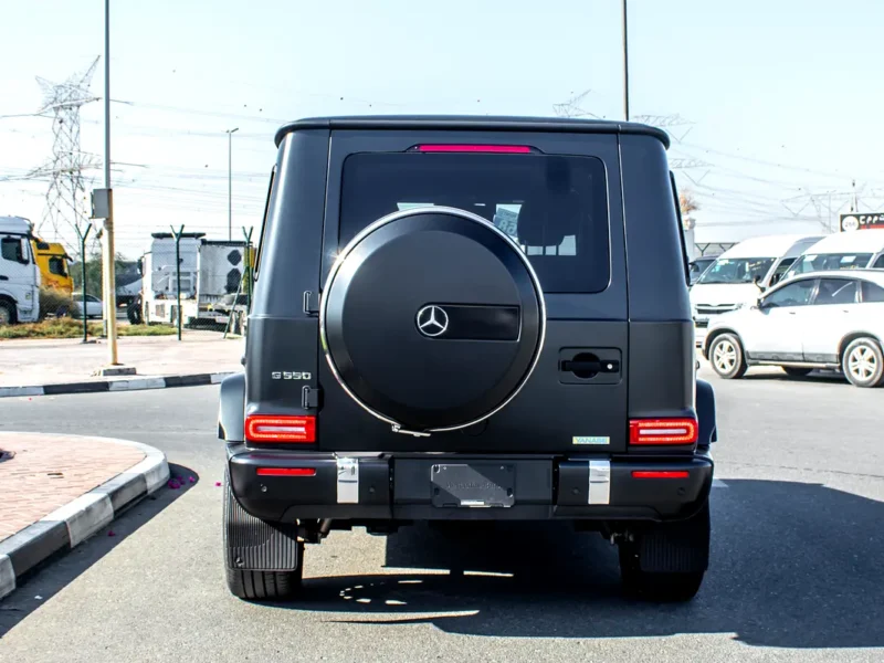 2021 Mercedes-Benz G-Class G 550 8 Cylinders Petrol Engine Black SUV Japanese Specs Automatic