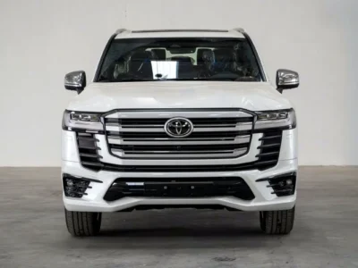 2026 Toyota Land Cruiser VXR 3.5 Litres Twin-Turbo V6 Petrol Engine White Red SUV GCC Specs