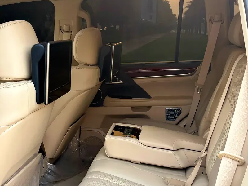 2016 Lexus LX-Series LX 570 Sport S+ 5.7 Litres V8 Petrol Engine White Beige SUV GCC Specs