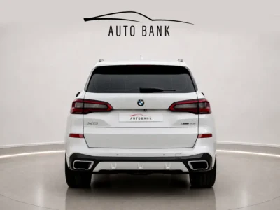 2019 BMW X5 xDrive40i M Sport 6 Cylinders Petrol Engine White Beige SUV GCC Specs Automatic