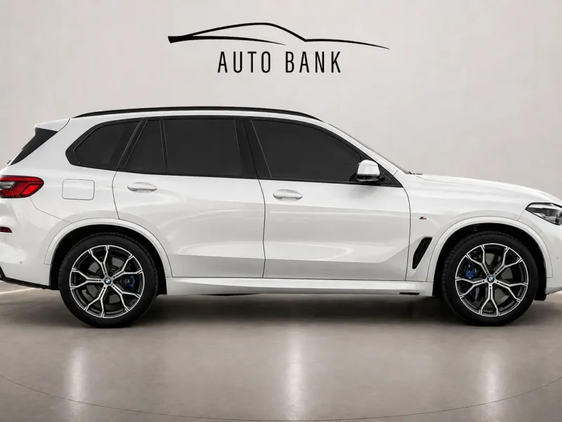2019 BMW X5 xDrive40i M Sport 6 Cylinders Petrol Engine White Beige SUV GCC Specs Automatic