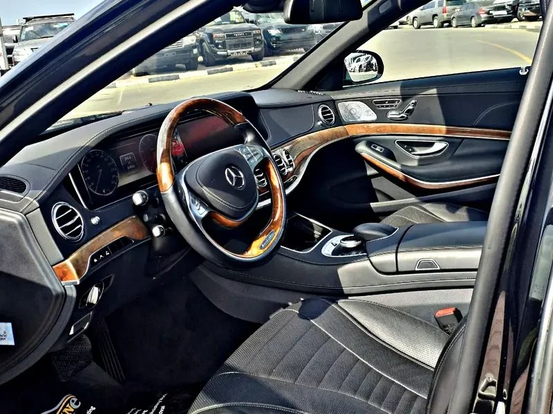2014 Mercedes-Benz S-Class S 550 AMG 8 Cylinders Petrol Engine Black Sedan Japanese Specs