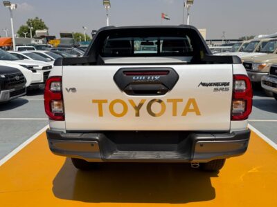 2026 Toyota Hilux Adventure 4.0 Litres V6 Petrol Engine White Black Pickup Truck GCC Specs