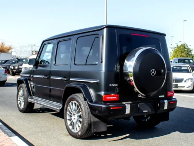 2021 Mercedes-Benz G-Class G 550 8 Cylinders Petrol Engine Black SUV Japanese Specs Automatic