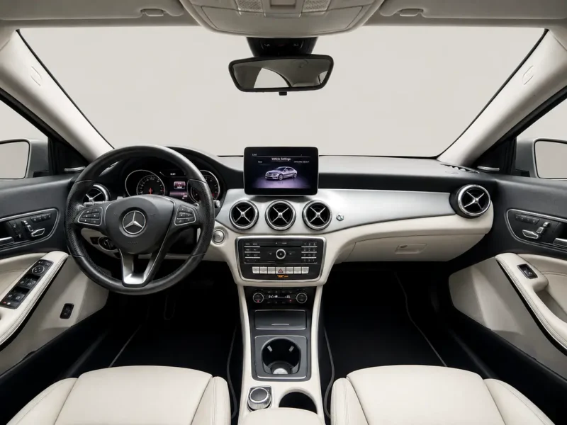 2019 Mercedes-Benz CLA-Class CLA 250 4 Cylinders Petrol Engine White Sedan American Specs