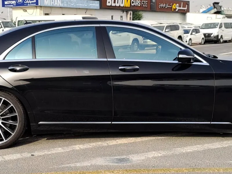 2014 Mercedes-Benz S-Class S 550 AMG 8 Cylinders Petrol Engine Black Sedan Japanese Specs